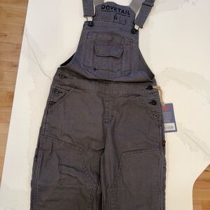 Dovetail Workwear Women's Dark Gray Freshley Overalls